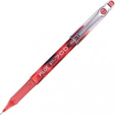 Pilot Precise P-700 Precision Point Fine Capped Gel Rolling Ball Pens - Fine Pen Point - 0.7 mm Pen Point Size - Red Gel-based Ink - Red Barrel - 12 / Dozen