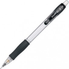 Pilot G2 Mechanical Pencils - 0.5 mm Lead Diameter - Refillable - Clear, Black Barrel - 12 / Dozen