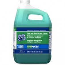 Spic and Span Floor Cleaner - Concentrate Liquid - 1 gal (128 fl oz) - 3 / Carton - Green