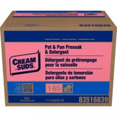 P&G Cream Suds Powder Detergent - Powder - 400 oz (25 lb) - 1 / Carton - Pink