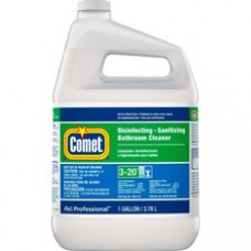 Comet Disinfecting Bathroom Cleaner - Liquid - 1 gal (128 fl oz) - 1 Each - White