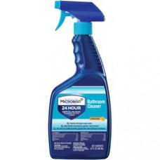 Microban Professional Bathroom Cleaner Spray - Ready-To-Use Spray - 32 fl oz (1 quart) - Citrus Scent - 1 Bottle - Multi