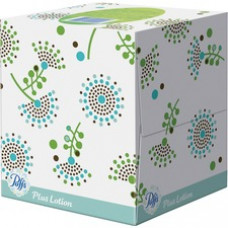 Puffs Plus Lotion Facial Tissues - 2 Ply - White - Soft, Strong - For Face, Skin, Multipurpose - 56 Per Box - 24 / Carton