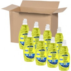 Dawn Manual Pot/Pan Detergent - Concentrate Liquid - 0.30 gal (38 fl oz) - Bottle - 8 / Carton - Yellow