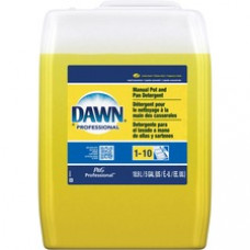 Dawn Manual Pot & Pan Detergent - Liquid - 640 fl oz (20 quart) - Lemon Scent - 34 - 1 / Carton - Clear