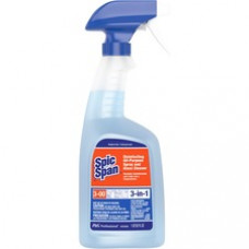 Spic and Span 3-in-1 Cleaner - Concentrate Liquid - 32 fl oz (1 quart) - Fresh Scent - 1 Bottle - Blue