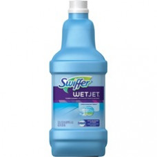 Swiffer WetJet Floor Cleaner - Liquid - 42.2 fl oz (1.3 quart) - Open-Window Fresh Scent - 1 Bottle - Clear