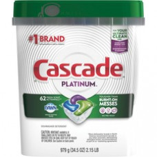Cascade Platinum ActionPacs - Block - Fresh Scent - 62 / Pack - Multi