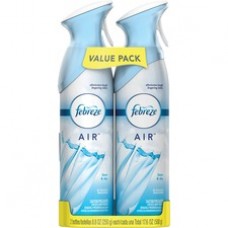 Febreze Linen/Sky Air Spray Pack - Liquid - 8.8 fl oz (0.3 quart) - Linen & Sky - 2 / Pack - Odor Neutralizer, VOC-free