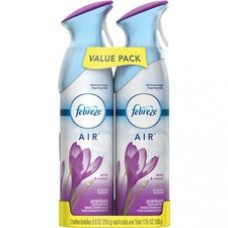 Febreze Air Spring/Renewal Spray Packs - Liquid - 8.8 fl oz (0.3 quart) - Spring & Renewal - 12 / Carton - Odor Neutralizer, VOC-free