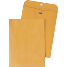 Quality Park Gummed Kraft Clasp Envelopes - Clasp - #105 - 11 1/2