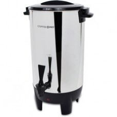 Coffee Pro 30-Cup Percolating Urn/Coffeemaker - 30 Cup(s) - Multi-serve - Stainless Steel