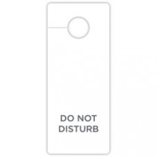 RDI Do-Not-Disturb Hang Sign - 100 / Carton - Do Not Disturb Print/Message - 3