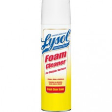Professional Lysol Disinfectant Foam Cleaner - Aerosol - 0.19 gal (24 fl oz) - Fresh Clean Scent - 12 / Carton