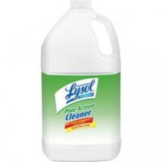 Lysol Disinfectant Pine Action Cleaner - Concentrate Liquid - 1 gal (128 fl oz) - Pine Scent - 4 / Carton