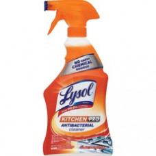 Lysol Kitchen Pro Antibacterial Cleaner - Liquid - 22 fl oz (0.7 quart) - Fresh Citrus Scent - 1 Each - Clear