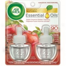 Air Wick Apple Scented Oil - Oil - 6.2 fl oz (0.2 quart) - Apple Cinnamon Medley - 45 Day - 2 / Pack