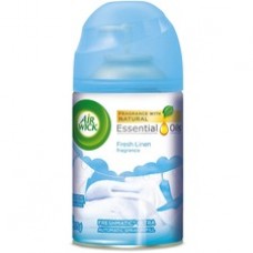 Air Wick Freshmatic Ultra Automatic Spray Refills with Essential Oils - Spray - 6.17 oz - Fresh Linen - 60 Day - 6 / Carton