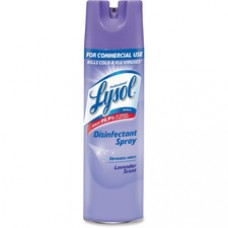 Professional Lysol Lavender Disinfectant Spray - Spray - 19 oz (1.19 lb) - Lavender Scent - 12 / Carton - Clear