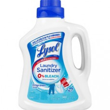 Lysol Crisp Linen Laundry Sanitizer - Liquid - 90 fl oz (2.8 quart) - Crisp Linen Scent - 1 Each - Blue