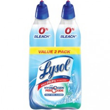 Lysol Hydrogen Peroxide Toilet Cleaner - 24 fl oz (0.8 quart) - Ocean Fresh Scent - 2 / Pack - Blue