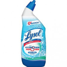 Lysol Hydrogen Peroxide Toilet Cleaner - 24 fl oz (0.8 quart) - Ocean Fresh Scent - 1 Each - Blue