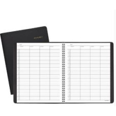At-A-Glance 4-Person Undated Daily Appointment Book - Julian Dates - Daily - 1 Year - January - December - 7:00 AM to 8:45 PM - Quarter-hourly - 1 Day Single Page Layout - 8 1/2" x 11" Sheet Size - Wire Bound - 