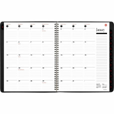 At-A-Glance 800 Range Appointment Book Planner - Large - Julian Dates - Weekly, Monthly - 1 Year - January 2026 to December 2026 - 7:00 AM to 7:00 PM - Hourly - 1 Week, 1 Month Double Page Layout - 8 1/4
