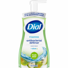 Dial Complete Foaming Hand Wash - Fresh Pear Scent - 7.5 fl oz (221.8 mL) - Pump Bottle Dispenser - Kill Germs - Hand - Hypoallergenic, Anti-bacterial - 1 Each Dial Complete Foaming Hand Wash - Fresh Pear Scent - 7.5 fl oz (221.8 mL) - Pump Bottle Dispenser - Kill Germs - Hand - Hypoallergenic, Anti-bacterial - 1 Each