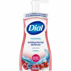 Dial Power Berries Foam Soap Power Berries Scent - 10 fl oz - Pump Bottle Dispenser - Bacteria Remover - Hand, Skin - Antibacterial - Red - Pleasant Scent - 1 Each Dial Power Berries Foam Soap Power Berries Scent - 10 fl oz - Pump Bottle Dispenser - Bacteria Remover - Hand, Skin - Antibacterial - Red - Pleasant Scent - 1 Each