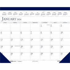 House of Doolittle Perforated Top Desk Pad Calendar Julian Dates Monthly - 12 Month - January 2026 to December 2026 1 Month Single Page Layout - 22" x 17" Sheet Size - 2.13" x 3" Block  - 17" Height x 22" Width- 1 Each