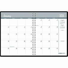 House of Doolittle 14-month Classic Wirebound Monthly Planner Julian Dates - Monthly - December 2025 to January 2027 - 1 Month Double Page Layout - 8 1/2" x 11" Sheet Size - 2.12" x 1.87" Block- 1 Each