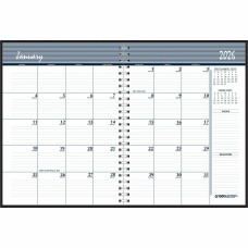 House of Doolittle Expense Log/Memo Page Monthly Planner - Julian Dates - Monthly - 14 Month - December 2025 to January 2027 - 1 Month Double Page Layout - 6 7/8" x 8 3/4" Sheet Size - 