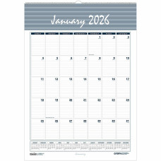House of Doolittle Bar Harbor 17" Wall Calendar Julian Dates - Monthly - 12 Month - January 2026 to December 2026 - 1 Month Single Page Layout - 12" x 17" Sheet Size - Wire Bound - Paper - 1 Each