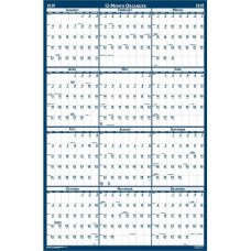 House of Doolittle Dated 66" Laminated Wall Planner Julian Dates - Yearly - 12 Month - January 2026 to December 2026 - 66" x 33" Sheet Size - 2" x 2.25" Block - 1 Each