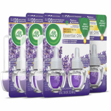 Air Wick Scented Oil Warmer Refill Oil - 0.7 fl oz (0 quart) - Lavender, Chamomile - 60 Day - 2/Pack - 6 / Carton