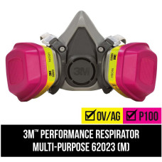 Tekk Protection Multi-purpose Respirator - Lightweight - Liquid Protection - Gray - 1 Each
