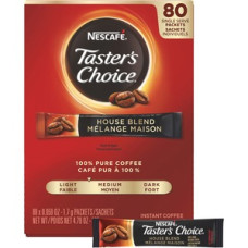 Nestle Professional Taster's Choice Original Coffee Packets Instant - Original Blend - 0.1 oz Per Packet - 80 Stick - 80 / Box