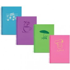 Roaring Spring Lifenotes 4-pack Small Notebooks - 80 Sheets - Wire Bound - 15 lb Basis Weight - 5 1/2
