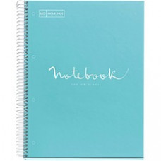 Roaring Spring Fashion Tint 1-subject Notebook - 1 Subject(s) - Wire Bound - 3 Hole(s) - 24 lb Basis Weight - 0.30