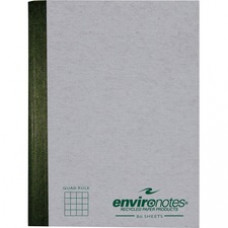 Roaring Spring Recycled 80 Sheet Composition Book - 80 Sheets - Sewn/Tapebound - 15 lb Basis Weight - 7 1/2