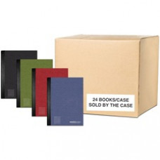 Roaring Spring Earthtones Comp Book - 80 Sheets - 160 Pages - Printed - Sewn/Tapebound - Both Side Ruling Surface Red Margin - 15 lb Basis Weight - 56 g/m² Grammage - 9 3/4