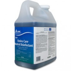 RMC Enviro Care Disinfect Cleaner - Concentrate - 0.50 gal (64 fl oz) - Neutral Scent - 4 / Carton - Blue