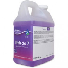 RMC Perfecto 7 Lavendar Cleaner - Concentrate Liquid - 0.50 gal (64.25 fl oz) - Lavender Scent - 4 / Carton - Purple