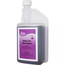 RMC Enviro Care Glass Cleaner - Concentrate - 0.25 gal (32 fl oz) - 6 / Carton - Purple