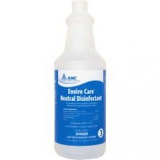 RMC Neutral Disinfectant Spray Bottle - 48 / Carton - Frosted Clear - Plastic