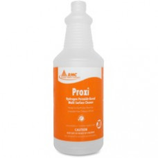 RMC Proxi Hydrogen Peroxide Based Multi Surface Cleaner - 48 / Carton - Frosted Clear - Plastic