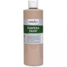 Handy Art 16 oz. Premium Tempera Paint - 16 fl oz - 1 Each - Peach