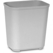 Rubbermaid Commercial 28 Quart Fire Resistant Wastebasket - 7 gal Capacity - Rectangular - Yes - Heat Resistant, Impact Resistant, Rust Resistant, Rounded Corner, Long Lasting, Chip Resistant, Dent Resistant, Scratch Resistant - 15.5
