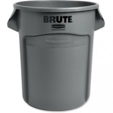 Rubbermaid Commercial Brute 20-Gallon Vented Containers - 20 gal Capacity - Round - Handle, Crush Resistant, UV Coated, Damage Resistant, Warp Resistant, Crack Resistant, Handle, Reinforced - 22.9